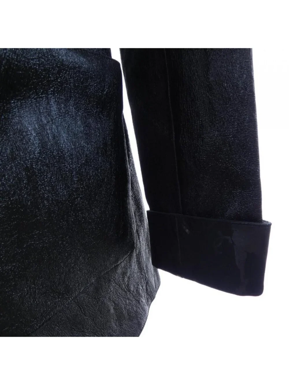 Chanel Leather Jacket Black